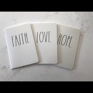 NWOT Rae Dunn Notebooks